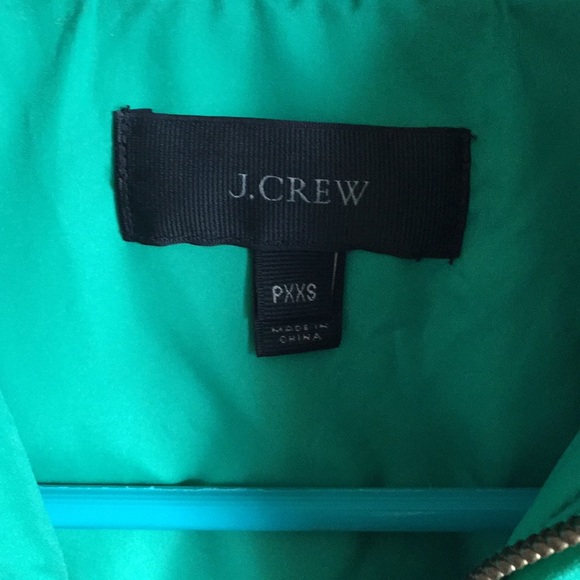 J.Crew green puffer vest - Picture 3 of 5